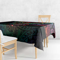 Hawaii Pride Tablecloth Rainbow Swirls LT7 - Polynesian Pride