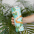 Aloha Festive Hawaii Skinny Tumbler Mokihana - Maile and Ilima on Turquoise - Polynesian Pride