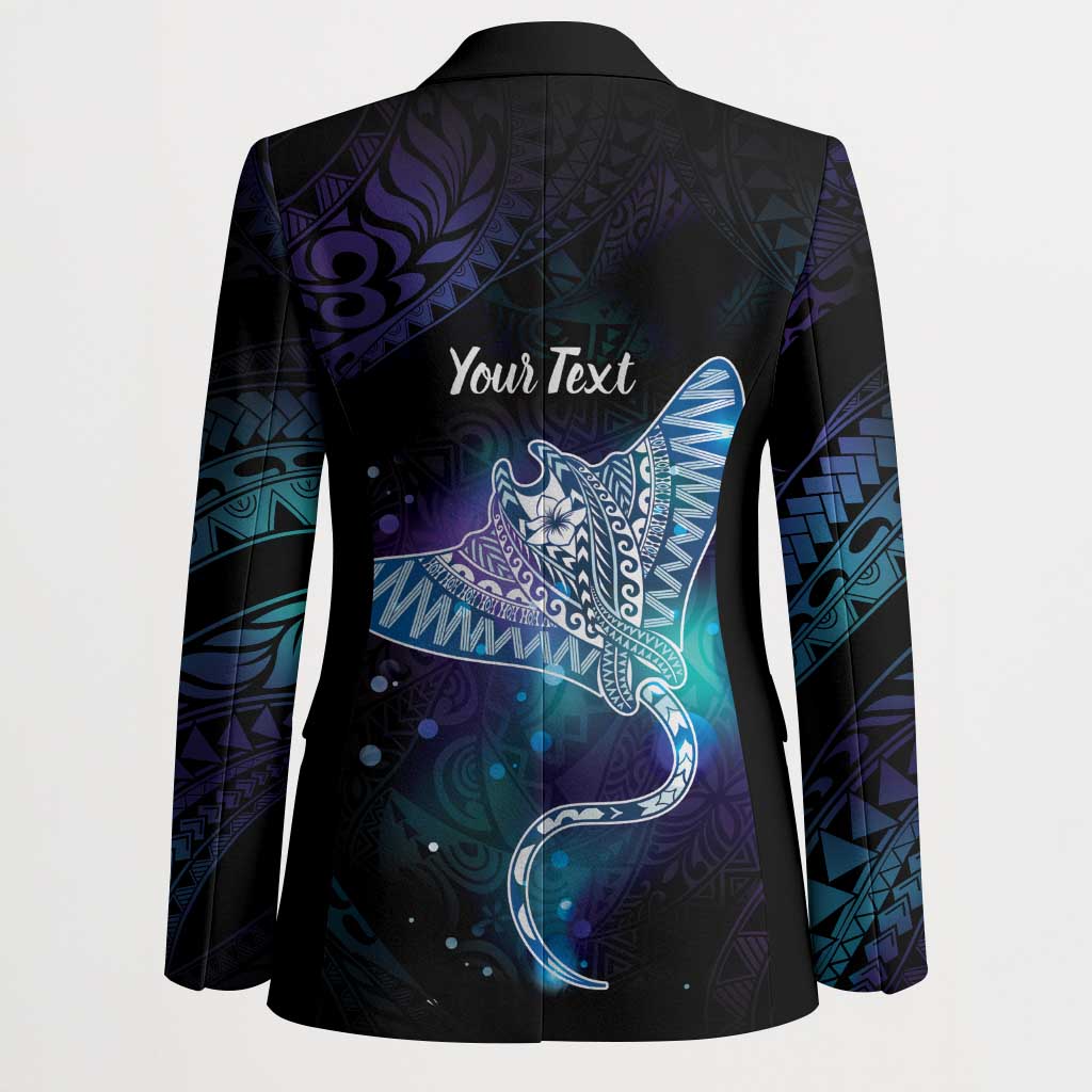 Polynesian Tala Manta Ray Blazer Nowhere You Could Go That I Won't Be With You LT7 - Polynesian Pride