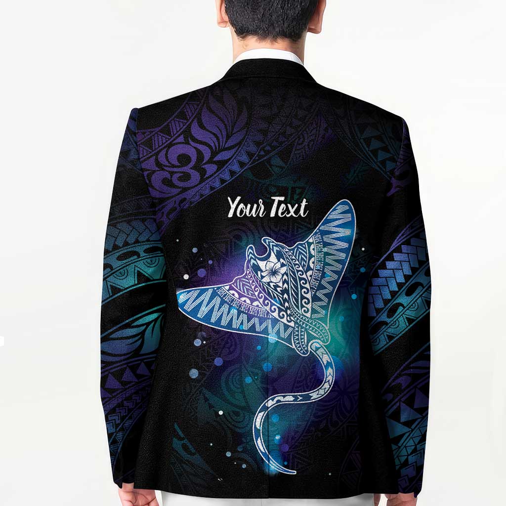 Polynesian Tala Manta Ray Blazer Nowhere You Could Go That I Won't Be With You LT7 - Polynesian Pride