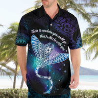 Polynesian Tala Manta Ray Hawaiian Shirt Nowhere You Could Go That I Won't Be With You - Polynesian Pride