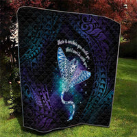 Polynesian Tala Manta Ray Quilt Nowhere You Could Go That I Won't Be With You LT7 - Polynesian Pride