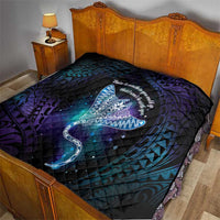 Polynesian Tala Manta Ray Quilt Nowhere You Could Go That I Won't Be With You LT7 - Polynesian Pride