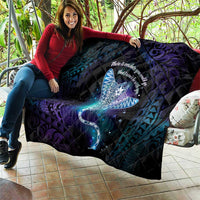 Polynesian Tala Manta Ray Quilt Nowhere You Could Go That I Won't Be With You LT7 - Polynesian Pride