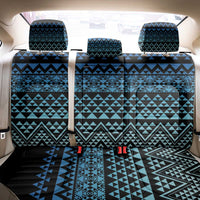 Maori Niho Taniwha Te Wheiao Back Car Seat Cover Moana Blue - Polynesian Pride