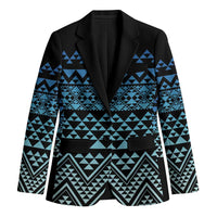 Maori Niho Taniwha Te Wheiao Blazer Moana Blue LT7 Unisex Blue - Polynesian Pride