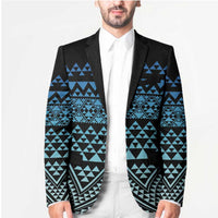 Maori Niho Taniwha Te Wheiao Blazer Moana Blue LT7 - Polynesian Pride