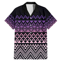 Maori Niho Taniwha Te Wheiao Family Matching Mermaid Dress and Hawaiian Shirt Waiporoporo - Polynesian Pride