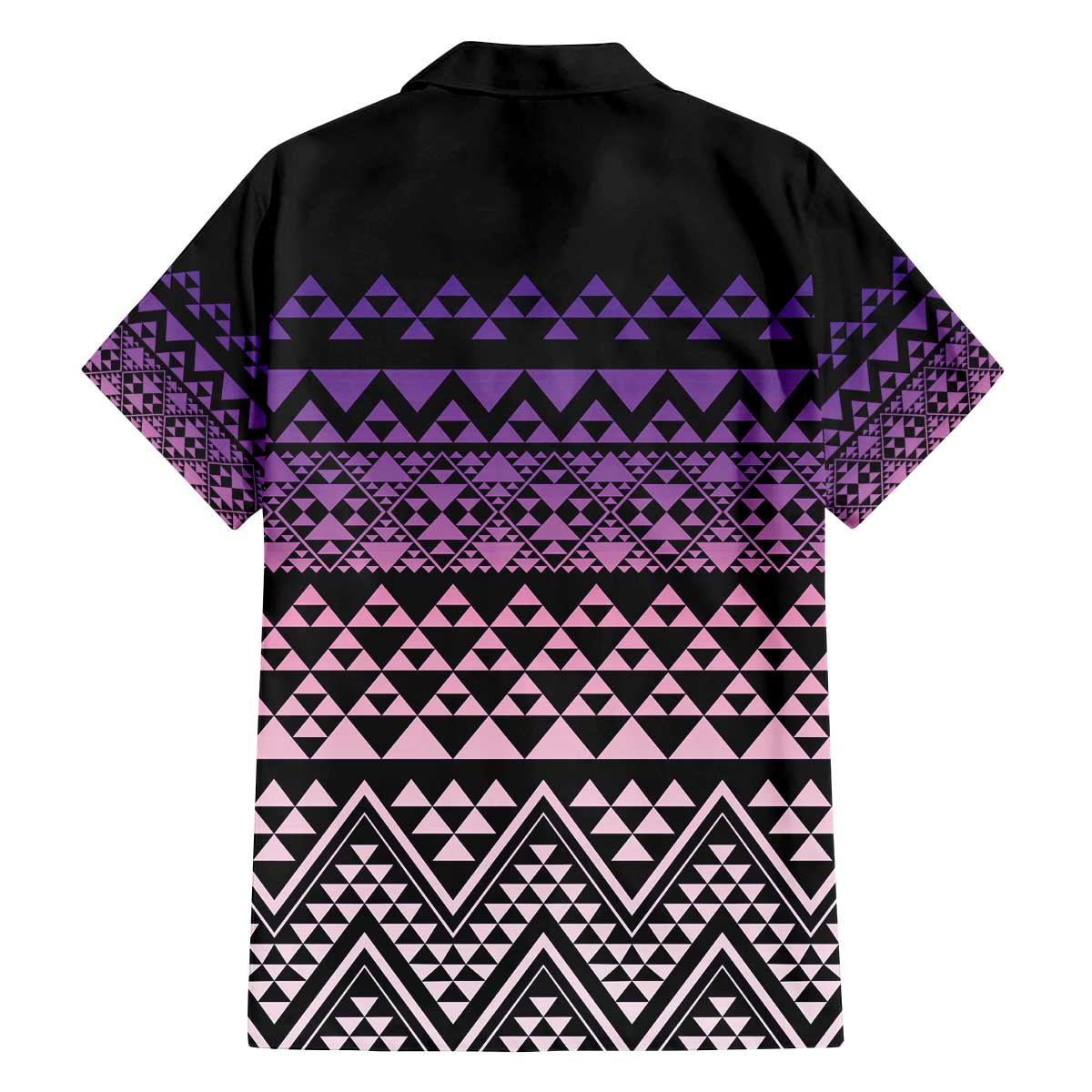 Maori Niho Taniwha Te Wheiao Family Matching Off The Shoulder Long Sleeve Dress and Hawaiian Shirt Waiporoporo - Polynesian Pride