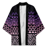 Maori Niho Taniwha Te Wheiao Kimono Waiporoporo LT7 Unisex Purple - Polynesian Pride