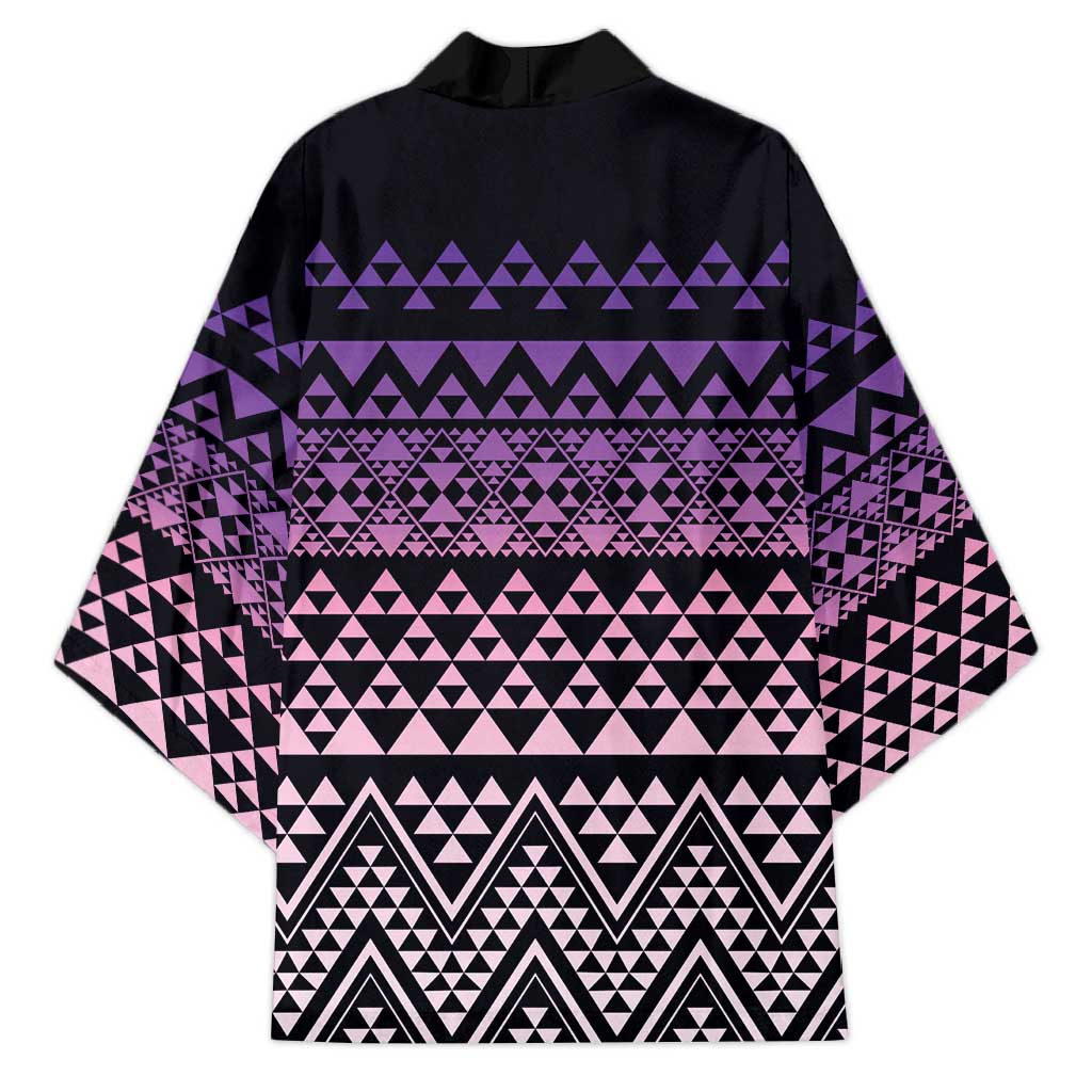 Maori Niho Taniwha Te Wheiao Kimono Waiporoporo LT7 - Polynesian Pride