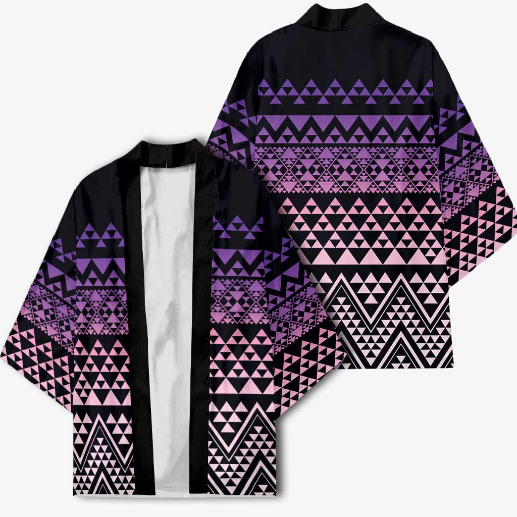 Maori Niho Taniwha Te Wheiao Kimono Waiporoporo LT7 - Polynesian Pride