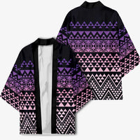 Maori Niho Taniwha Te Wheiao Kimono Waiporoporo LT7 - Polynesian Pride
