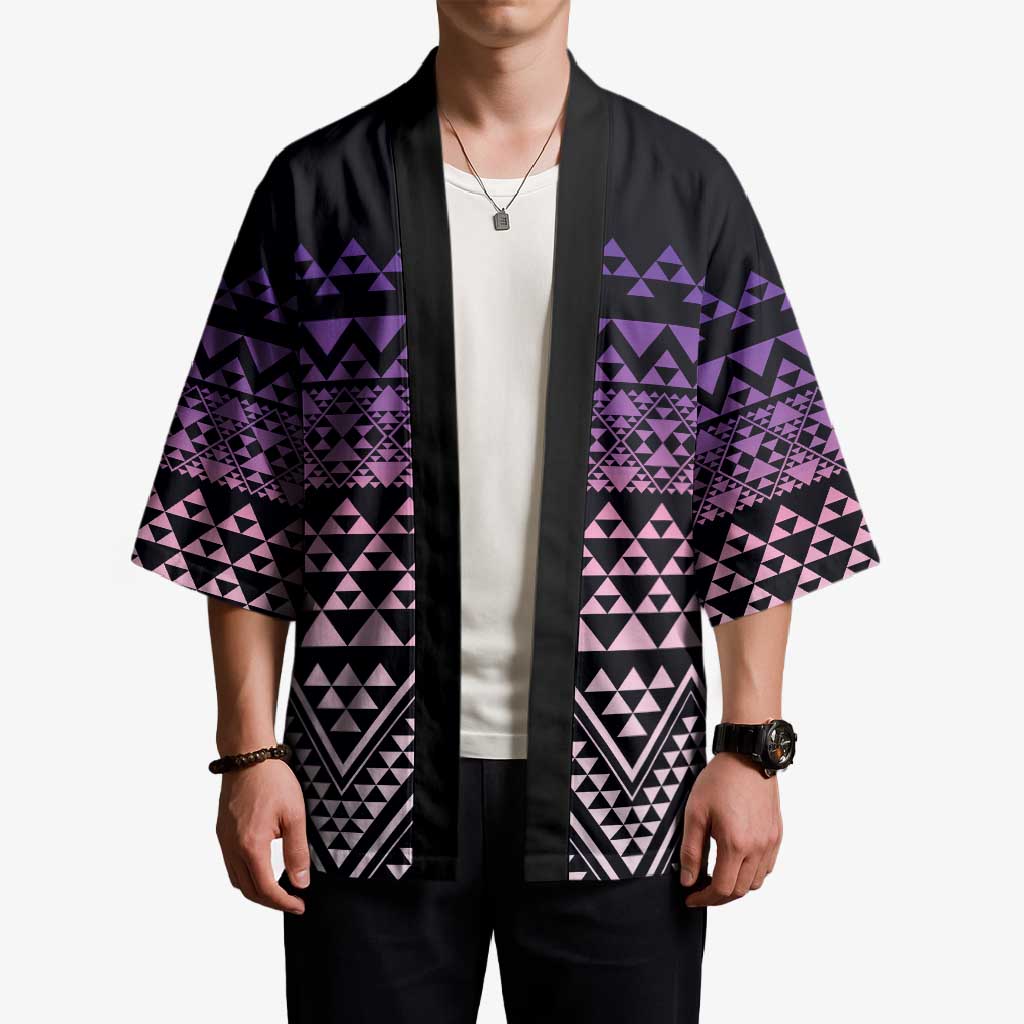 Maori Niho Taniwha Te Wheiao Kimono Waiporoporo LT7 - Polynesian Pride