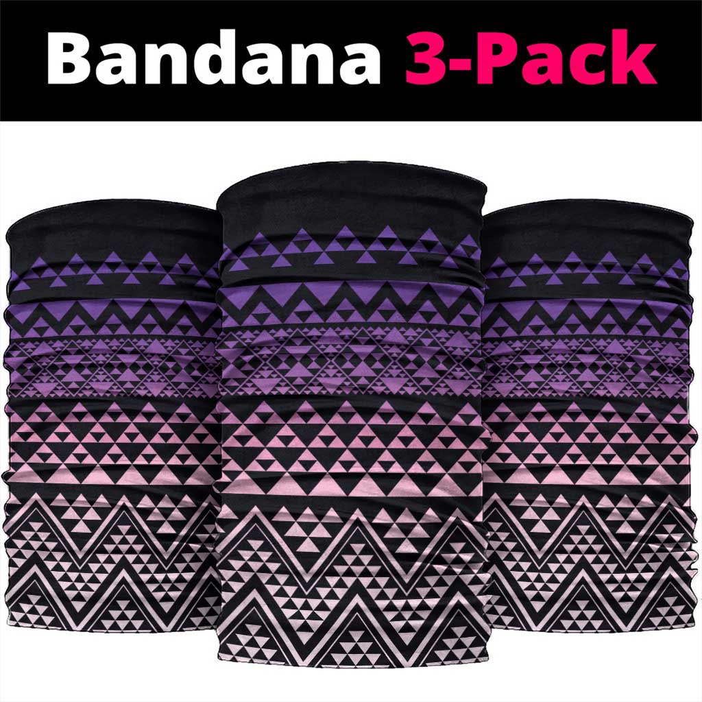 Maori Niho Taniwha Te Wheiao Neck Gaiter Waiporoporo - Polynesian Pride