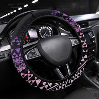 Maori Niho Taniwha Te Wheiao Steering Wheel Cover Waiporoporo - Polynesian Pride