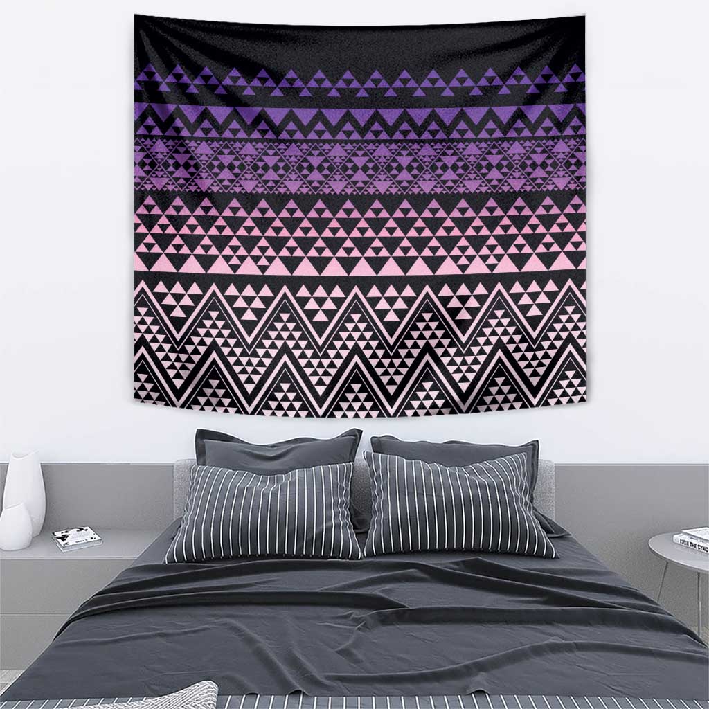Maori Niho Taniwha Te Wheiao Tapestry Waiporoporo LT7 - Polynesian Pride