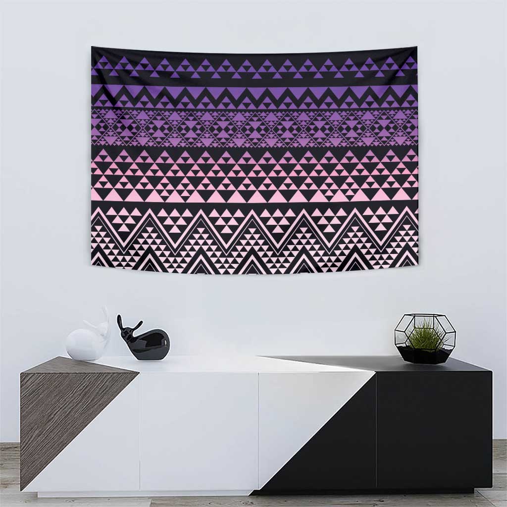 Maori Niho Taniwha Te Wheiao Tapestry Waiporoporo LT7 - Polynesian Pride