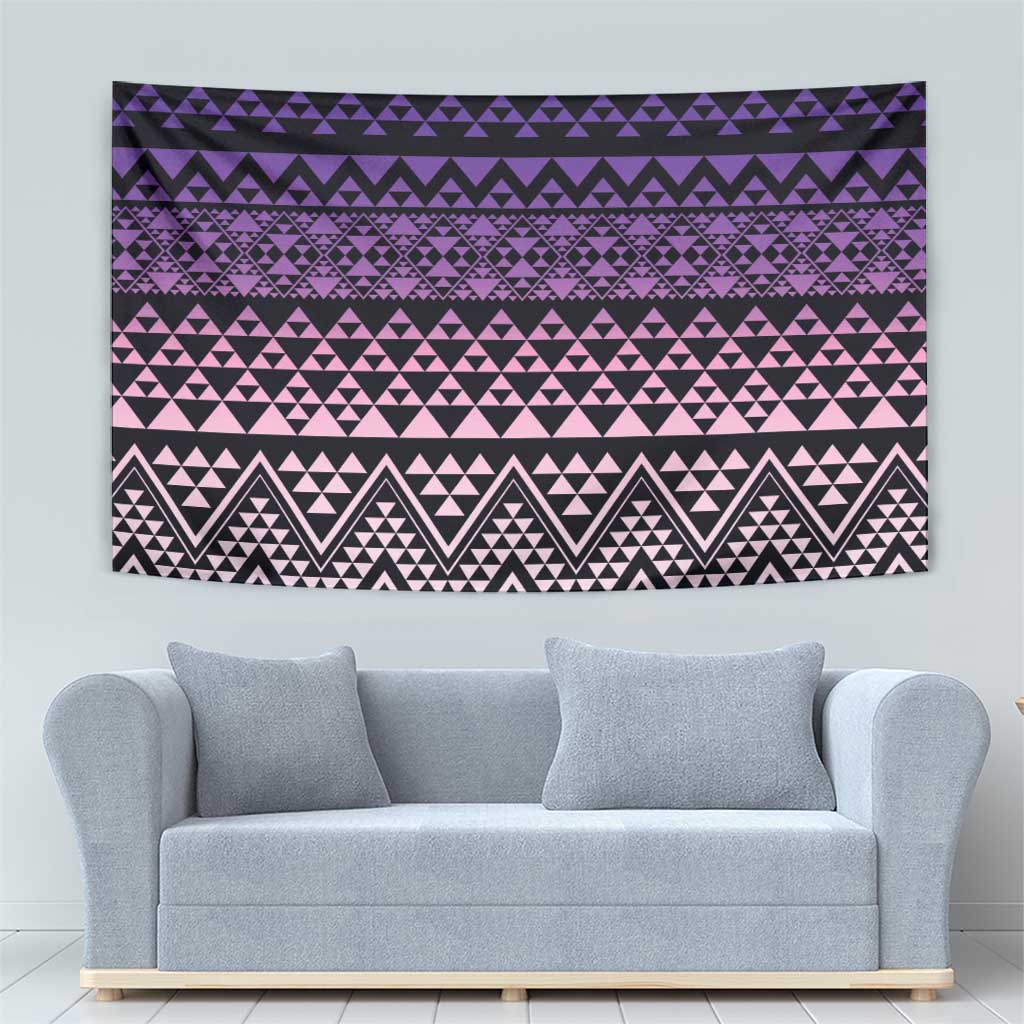 Maori Niho Taniwha Te Wheiao Tapestry Waiporoporo LT7 - Polynesian Pride