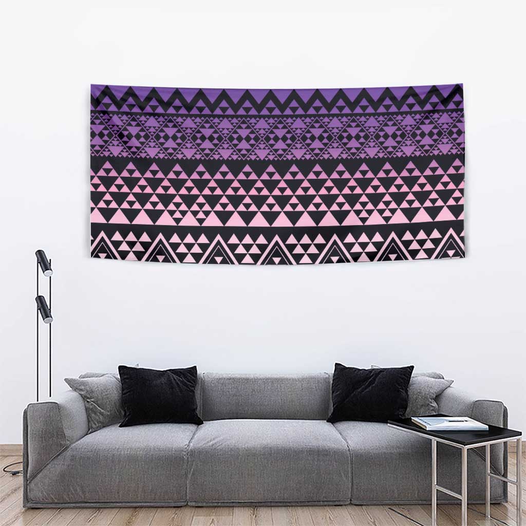 Maori Niho Taniwha Te Wheiao Tapestry Waiporoporo LT7 - Polynesian Pride