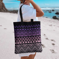 Maori Niho Taniwha Te Wheiao Tote Bag Waiporoporo - Polynesian Pride