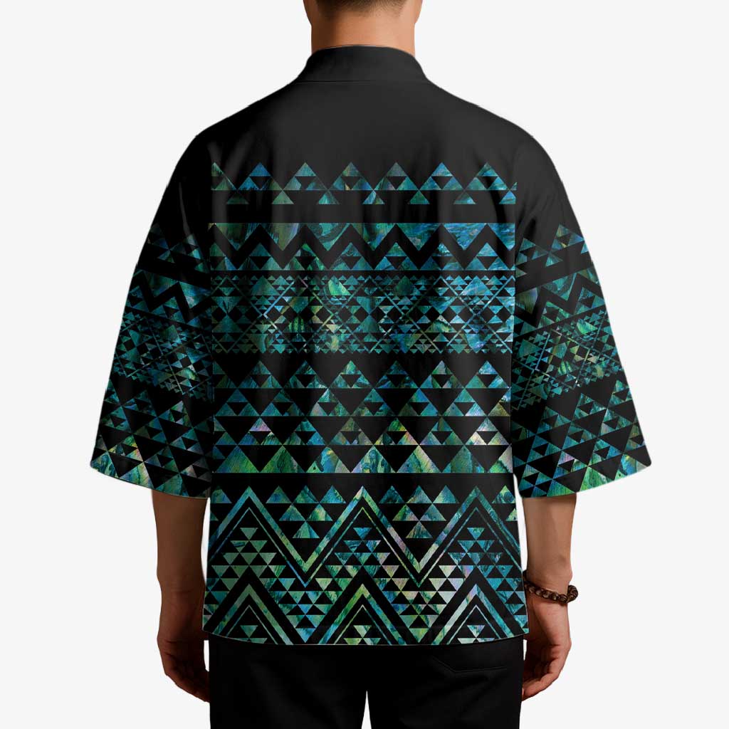 Maori Niho Taniwha Te Wheiao Kimono Paua Shell LT7 - Polynesian Pride
