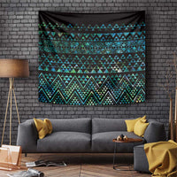 Maori Niho Taniwha Te Wheiao Tapestry Paua Shell LT7 Colorful - Polynesian Pride