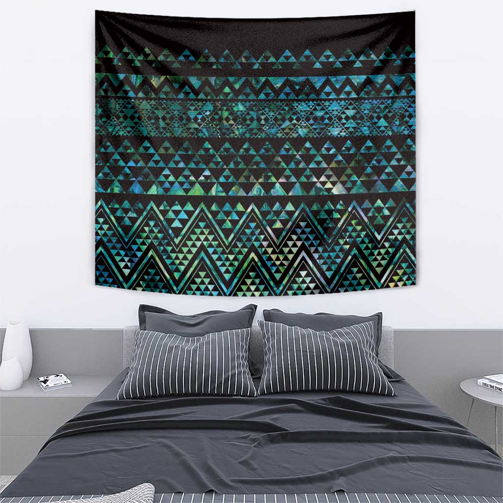 Maori Niho Taniwha Te Wheiao Tapestry Paua Shell LT7 - Polynesian Pride