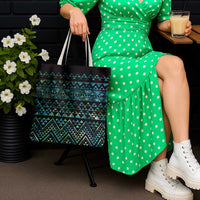 Maori Niho Taniwha Te Wheiao Tote Bag Paua Shell - Polynesian Pride