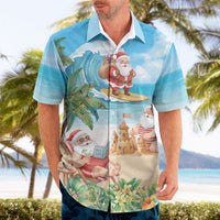 Tropical Christmas Funny Santa Hawaiian Shirt Beach Vacation LT7 - Polynesian Pride