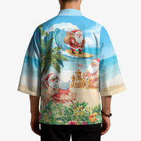 Tropical Christmas Funny Santa Kimono Beach Vacation