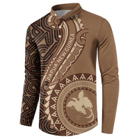 Papua New Guinea Oro Tapa Motif Button Sweatshirt Classic