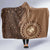 Papua New Guinea Oro Tapa Motif Hooded Blanket Classic