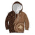 Papua New Guinea Oro Tapa Motif Kid Hoodie Classic