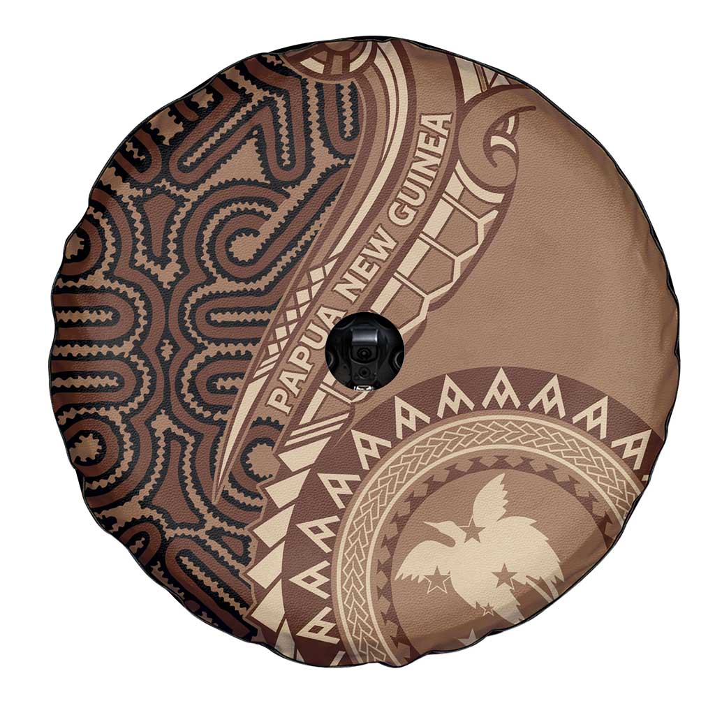 Papua New Guinea Oro Tapa Motif Spare Tire Cover Classic
