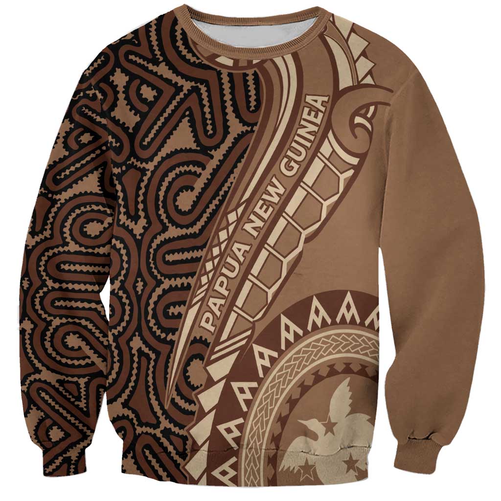 Papua New Guinea Oro Tapa Motif Sweatshirt Classic