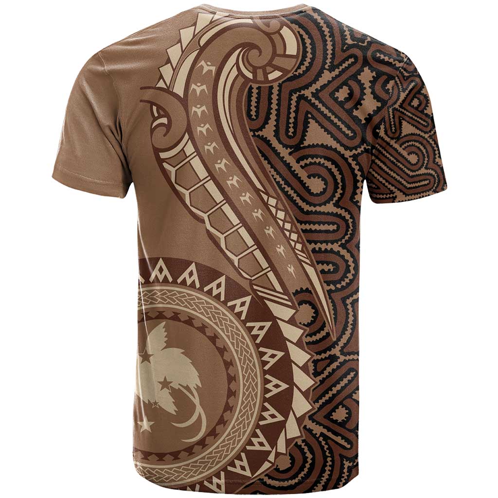 Papua New Guinea Oro Tapa Motif T Shirt Classic