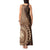 Papua New Guinea Oro Tapa Motif Tank Maxi Dress Classic