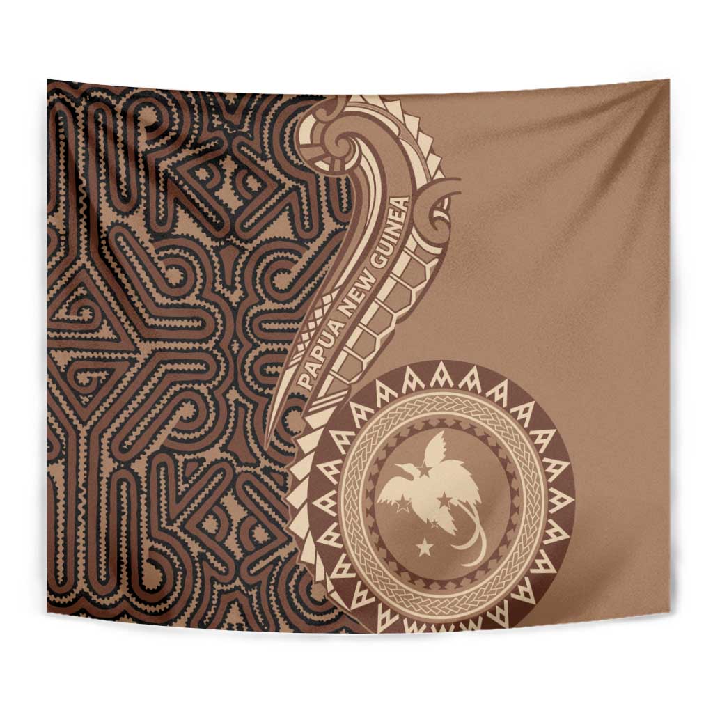 Papua New Guinea Oro Tapa Motif Tapestry Classic