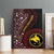 Papua New Guinea Oro Tapa Motif Canvas Wall Art Special