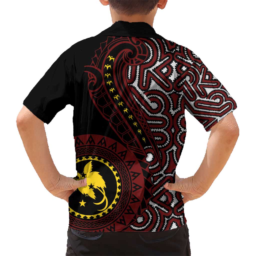 Papua New Guinea Oro Tapa Motif Hawaiian Shirt Special