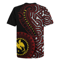 Papua New Guinea Oro Tapa Motif Rugby Jersey Special LT7 - Polynesian Pride