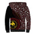 Papua New Guinea Oro Tapa Motif Sherpa Hoodie Special