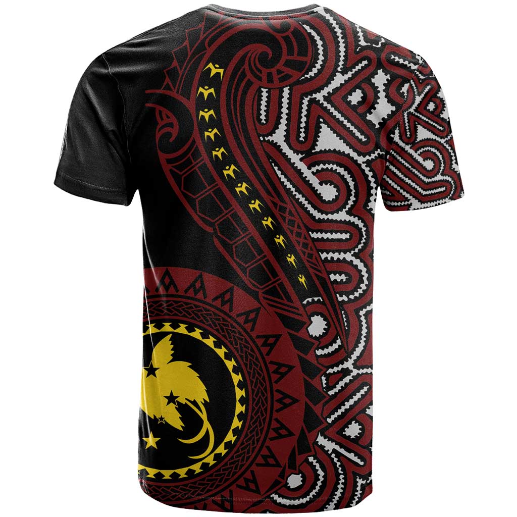 Papua New Guinea Oro Tapa Motif T Shirt Special