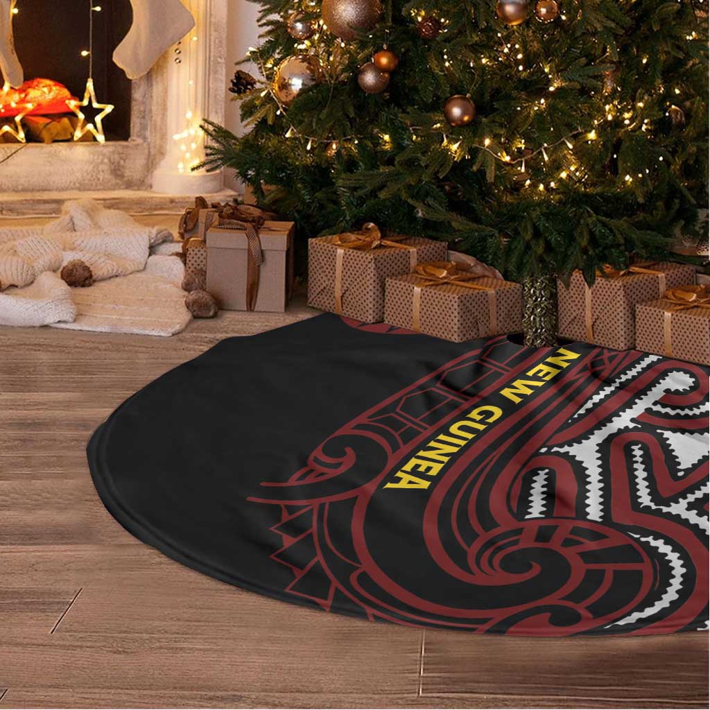 Papua New Guinea Oro Tapa Motif Tree Skirt Special