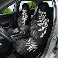 New Zealand Lawn Bowls Personalized Car Seat Cover Wrap-Around Silver Fern - Polynesian Pride