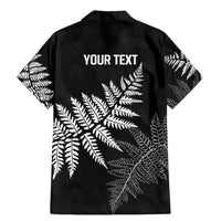 New Zealand Lawn Bowls Personalized Family Matching Mermaid Dress and Hawaiian Shirt Wrap-Around Silver Fern - Polynesian Pride