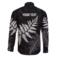 New Zealand Lawn Bowls Personalized Family Matching Off Shoulder Short Dress and Hawaiian Shirt Wrap-Around Silver Fern - Polynesian Pride