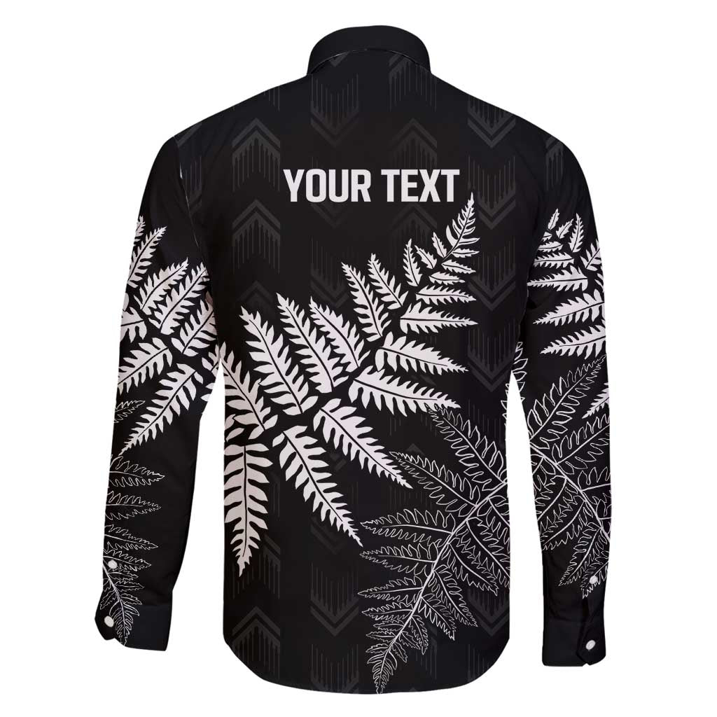 New Zealand Lawn Bowls Personalized Family Matching Summer Maxi Dress and Hawaiian Shirt Wrap-Around Silver Fern - Polynesian Pride