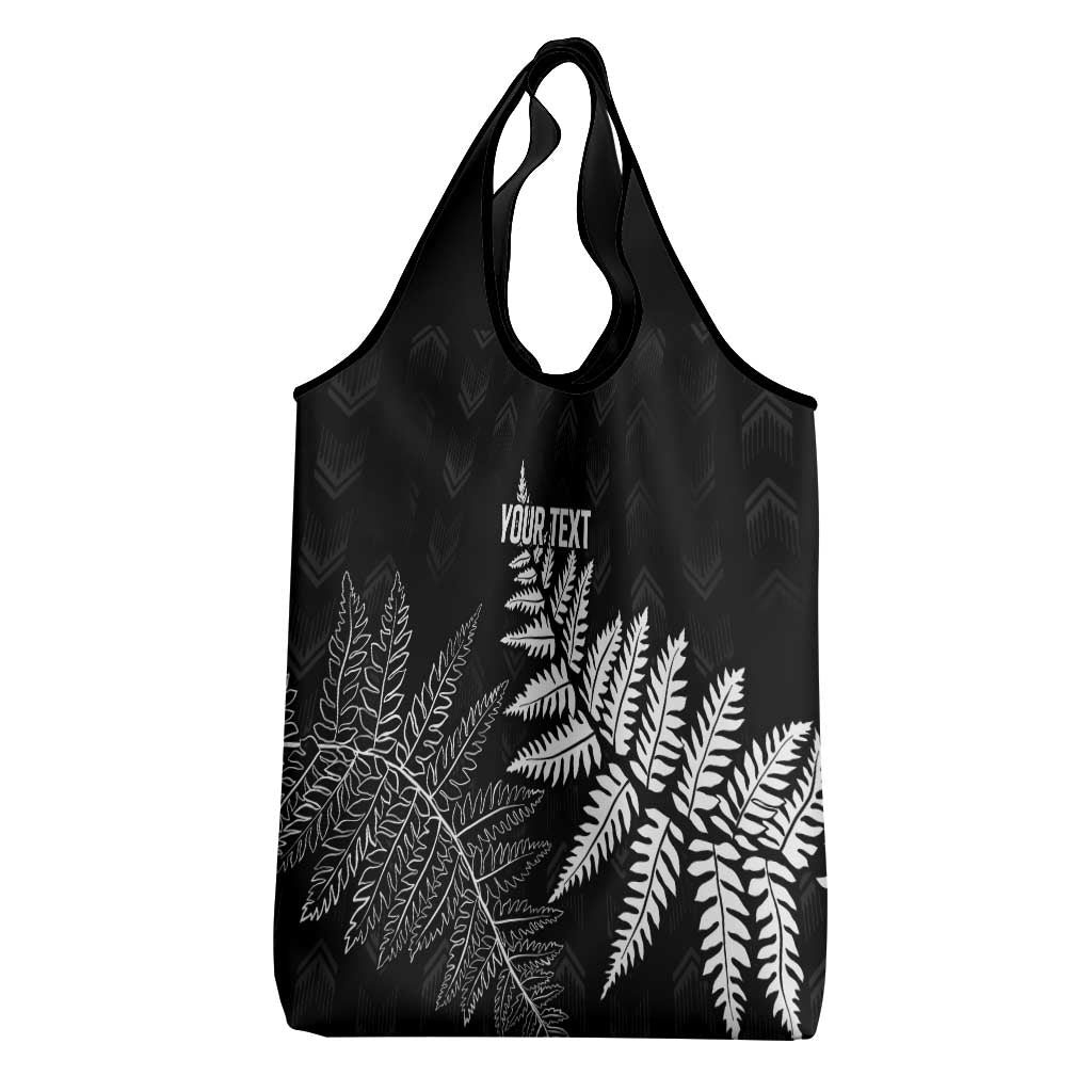 New Zealand Lawn Bowls Personalized Grocery Bag Wrap-Around Silver Fern - Polynesian Pride
